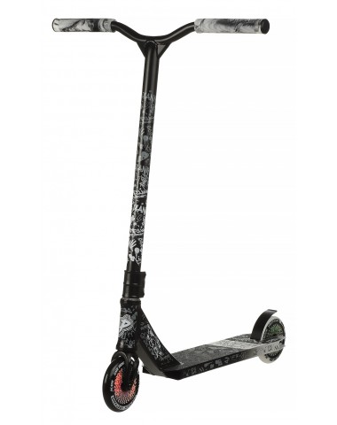 Самокат Plank 360 черно/белый Трюковый для детей / подростков