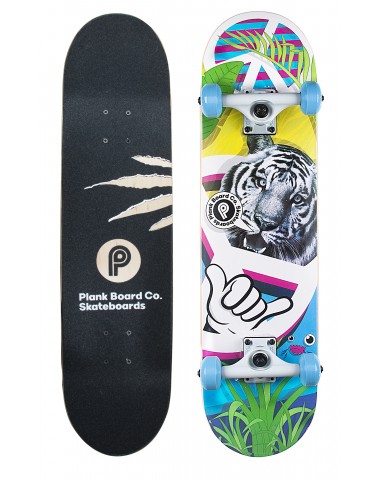 Скейтборд PLANK Tiger 31x8 Трюковый для детей / подростков