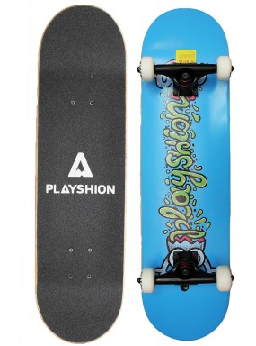 Cкейтборд  Graffiti синий 31.5" x 8 Cкейтборд  Graffiti синий 31.5" x 8