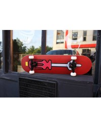 Cкейтборд  GUN красный 31.5" x 8