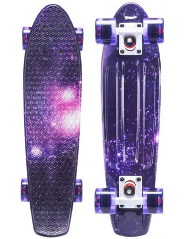 Круизер пластиковый Purple 22*6 Playshion Пенни борд для детей / подростков