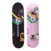 Скейтборд Playshion Glich 31x8 Трюковый для детей / подростков Скейтборд Playshion Glich 31x8 Трюковый для детей / подростков