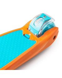 Самокат Trolo MAXI  2017 (регулируемый по высоте руль) Оранжевый-голубой