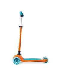 Самокат Trolo MAXI  2017 (регулируемый по высоте руль) Оранжевый-голубой