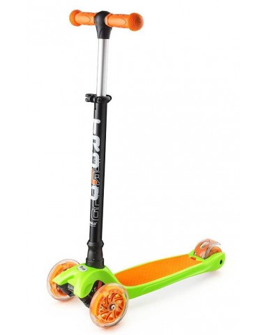Самокат Trolo MAXI  2017 (регулируемый по высоте руль) Салатовый -оранжевый трехколесный / кикборд Самокат Trolo MAXI  2017 (регулируемый по высоте руль) Салатовый -оранжевый трехколесный / кикборд