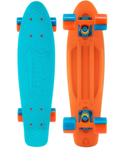 Круизер пластиковый Sunrise, 22''x6'', ABEC-9 Пенни борд для детей / подростков