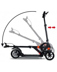Самокат Urban Scooter с дисковым тормозом белый