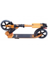Самокат Atom 180 мм, оранжевый