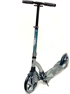 Самокат Ridex Bullet 230/180 мм, серый/черный Самокат Ridex Bullet 230/180 мм, серый/черный