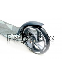 Самокат Ridex Bullet 230/180 мм, серый/черный Самокат Ridex Bullet 230/180 мм, серый/черный