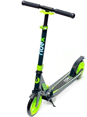 Самокат Ridex Echo 180 мм, зеленый/черный Самокат Ridex Echo 180 мм, зеленый/черный
