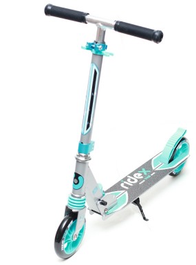 Самокат Ridex Neo 145 мм, серый/синий Самокат Ridex Neo 145 мм, серый/синий