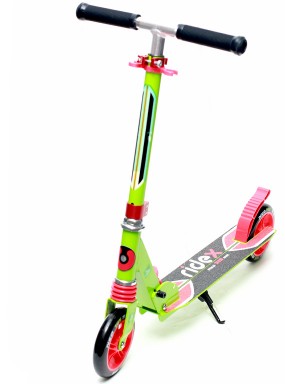 Самокат Ridex Neo 145 мм, зеленый/красный Самокат Ridex Neo 145 мм, зеленый/красный