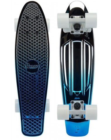 Лонгборд PENNY ORIGINAL  Blue Silver Fade 22 LTD Пенни борд для детей / подростков