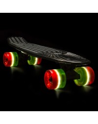 Лонгборд SUNSET SKATEBOARDS BLACK RASTA COMPLETE 22 Лонгборд SUNSET SKATEBOARDS BLACK RASTA COMPLETE 22