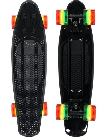 Лонгборд SUNSET SKATEBOARDS BLACK RASTA COMPLETE 22 Пенни борд для детей / подростков Лонгборд SUNSET SKATEBOARDS BLACK RASTA COMPLETE 22 Пенни борд для детей / подростков