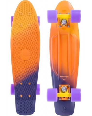 Лонгборд PENNY ORIGINAL YELLOW/ORANGE/PUR 22 LTD Пенни борд для детей / подростков