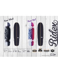 Круизер Team red 30.75″X8″, ABEC-9 Круизер Team red 30.75″X8″, ABEC-9