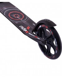 Самокат Ridex Syndicate 200 мм, красный/черный Самокат Ridex Syndicate 200 мм, красный/черный