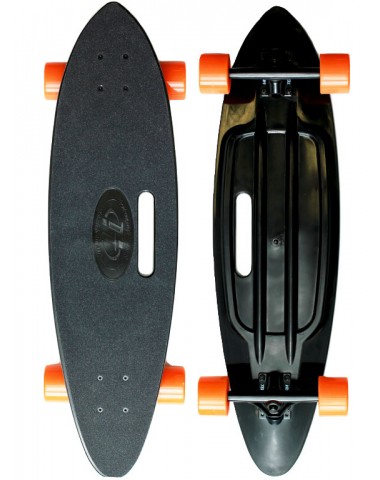 Лонгборд круизер  31 Fishboard black Лонгборд круизер  31 Fishboard black