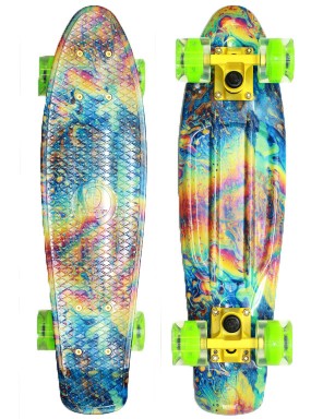 Пластборд 22 со светящимися колесами storm Пластборд 22 со светящимися колесами storm