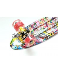 Миникруизер 22 со светящимися колесами Space Age Миникруизер 22 со светящимися колесами Space Age