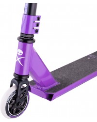 Самокат трюковый Collision purple 100 мм