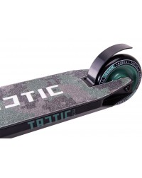 Самокат трюковый Tactic green 100 мм