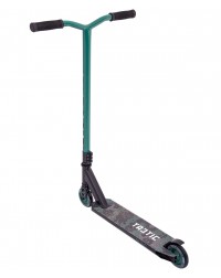 Самокат трюковый Tactic green 100 мм