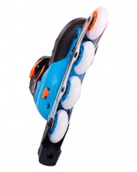 Ролики раздвижные Twist Orange