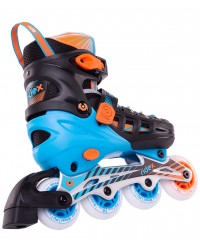 Ролики раздвижные Twist Orange