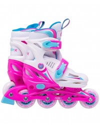 Ролики раздвижные Cricket Pink