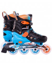 Ролики раздвижные Twist Orange