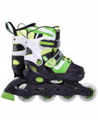 Ролики раздвижные Joker Green