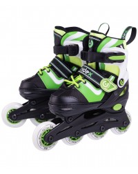 Ролики раздвижные Joker Green