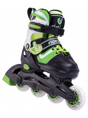 Ролики раздвижные Joker Green