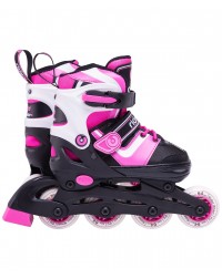 Ролики раздвижные Joker Pink