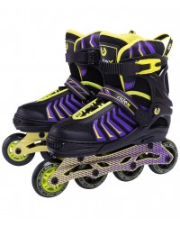 Ролики раздвижные Thanos Lime