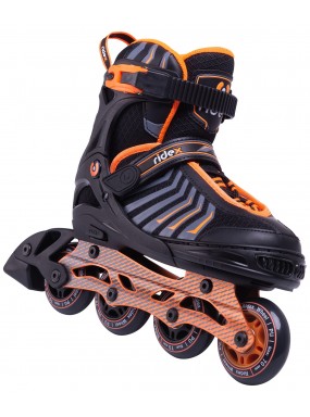 Ролики раздвижные Thanos Orange