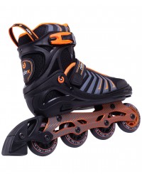 Ролики раздвижные Thanos Orange