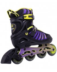 Ролики раздвижные Thanos Lime