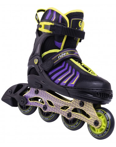 Ролики раздвижные Thanos Lime