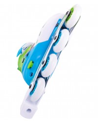 Ролики раздвижные Twist Green