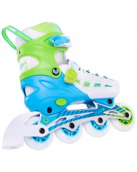 Ролики раздвижные Twist Green