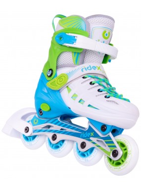 Ролики раздвижные Twist Green