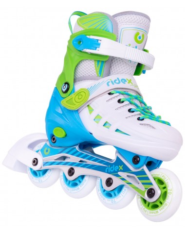 Ролики раздвижные Twist Green