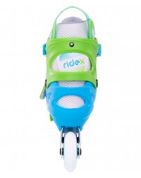 Ролики раздвижные Twist Green