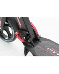 Самокат Tech Team City Scooter черный выгодно Самокат Tech Team City Scooter черный выгодно