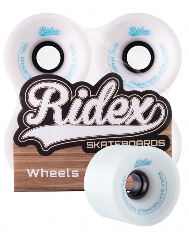 Комплект колес для лонгборда SB, белый, 4 шт. для скейтборда