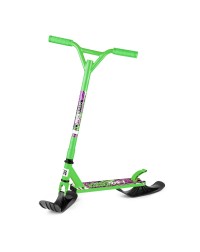 Трюковый самокат-снегокат с лыжами и колесами Small Rider Combo Runner BMX (зеленый) Трюковый самокат-снегокат с лыжами и колесами Small Rider Combo Runner BMX (зеленый)